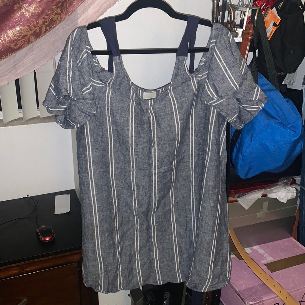 Beach dress women’s linen size XL
